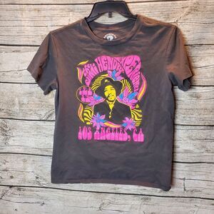 Junior's jimi hendrix t shirt black Size Large